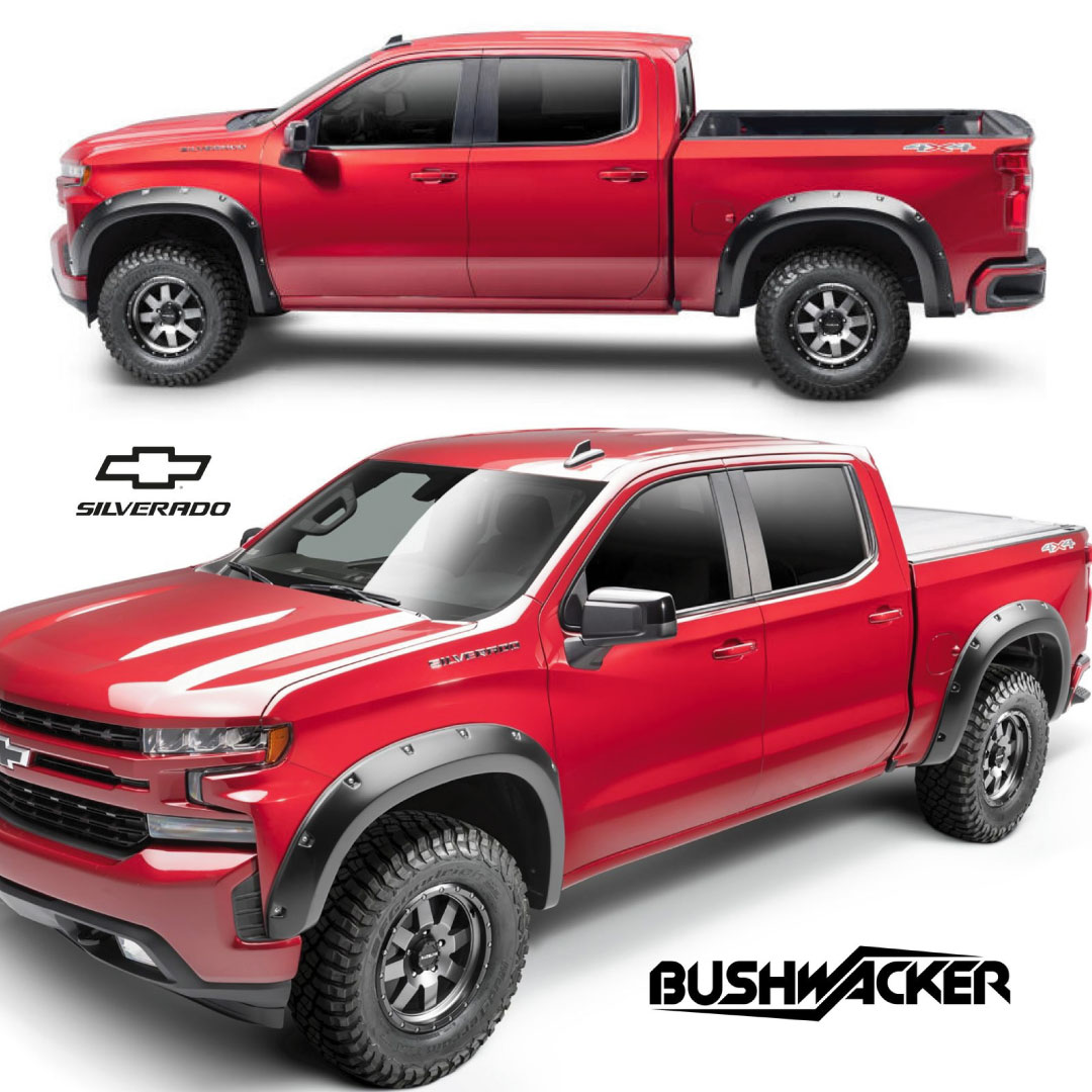 SET FENDER FLARE CON PERNOS CHEVROLET SILVERADO 2023
