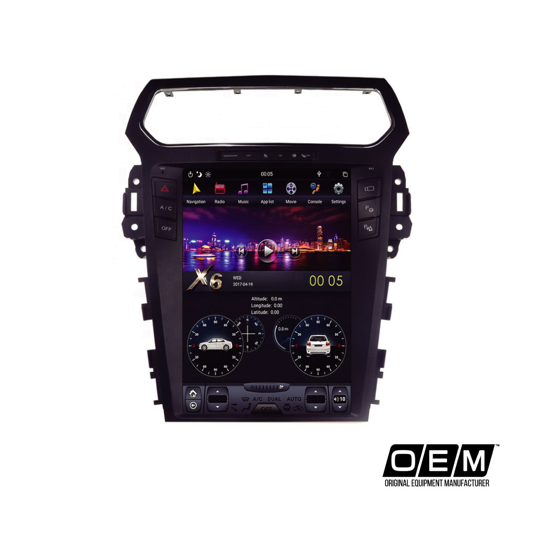 RADIO TESLA STYLE PX6 FORD EXPLORER 2017-2020