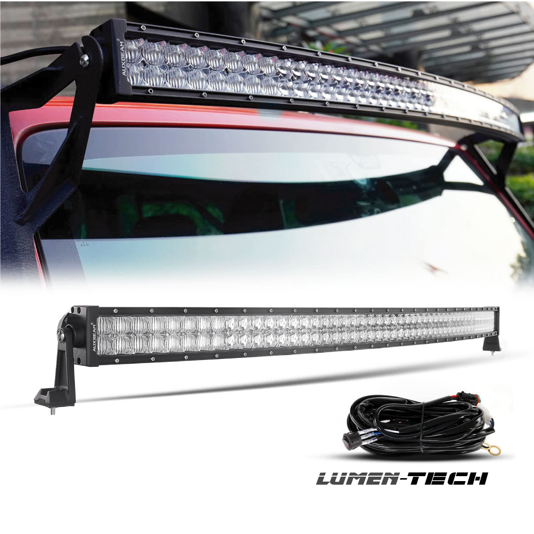 BARRA LED CURVA DOBLE FILA