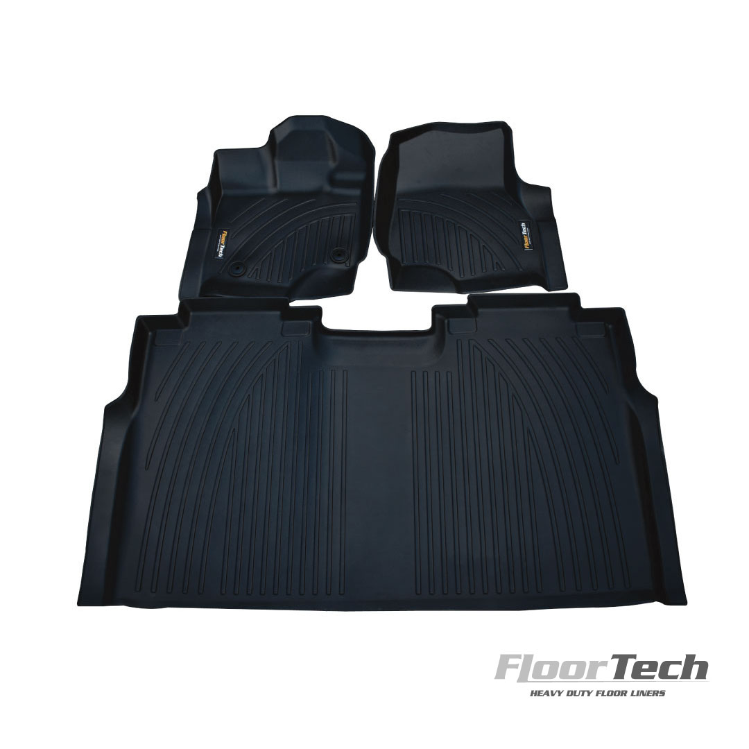 MOQUETAS FLOORTECH 2 FILAS FORD F150 2015-2022