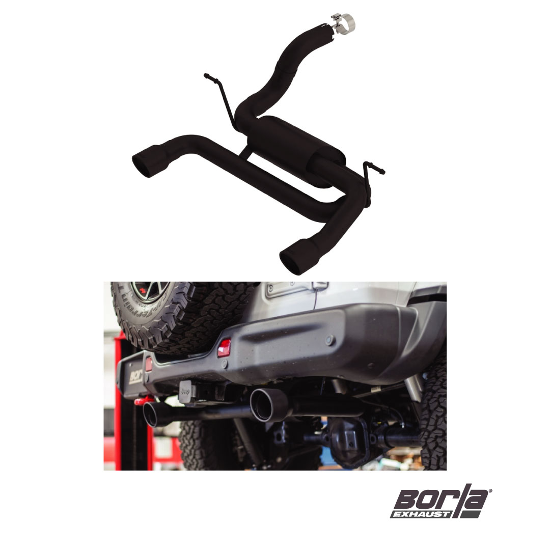 ESCAPEE BORLA JEEP WRANGLER JL/JK 2015 UP