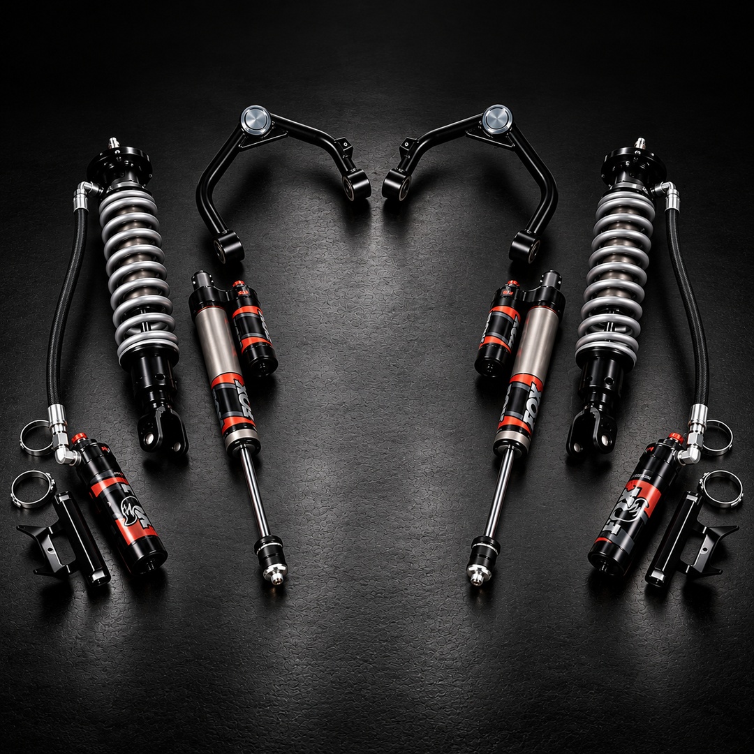SUSPENSIÓN FOX SHOCKS 2.5 + BRAZOS BDS - RAM1500 2019 UP